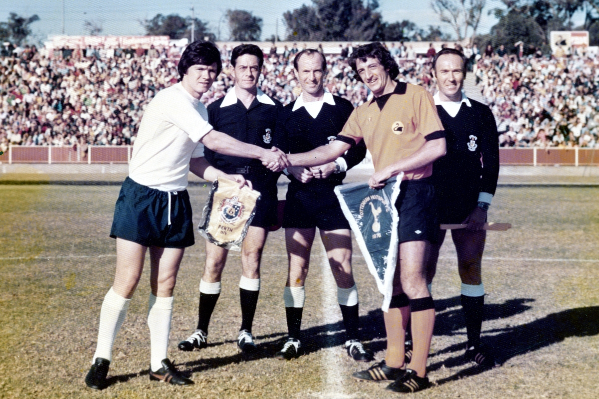 Programme Match Amical: Western Australia Vs Rangers (1975) - Vintage