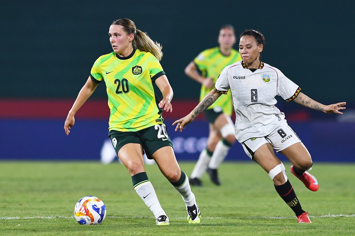 2025 08 13 Leticia McKenna playing for Australia Under 23s