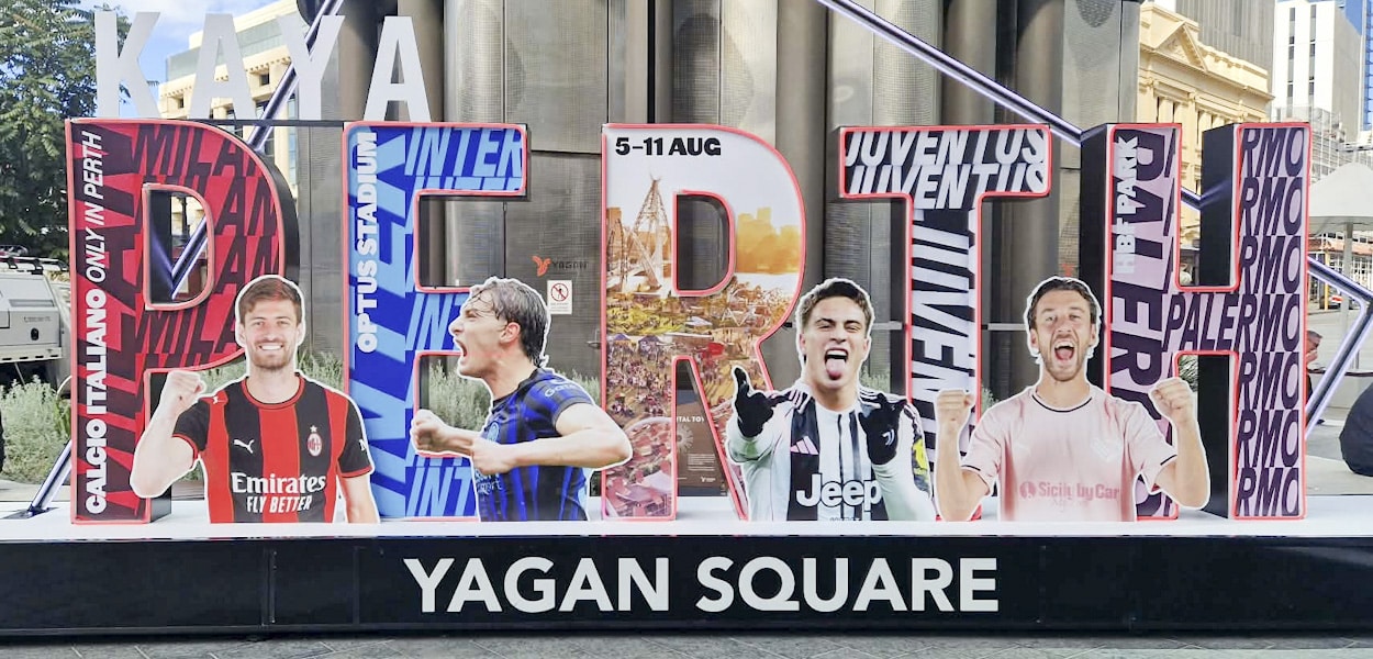 Calcio Italiano at Yagan Square